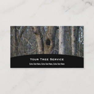 Carte de visite d'arbre