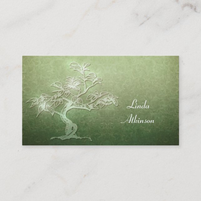 carte de visite d'arbre (Devant)