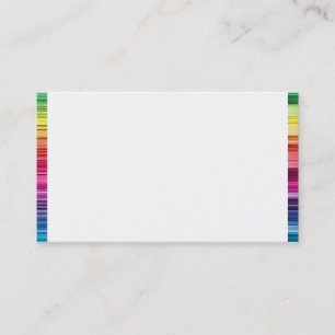 Carte de visite d'arc-en-ciel