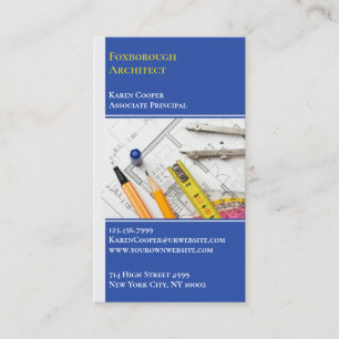 Carte de visite d'architecture