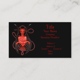 Carte de visite Dark Angel