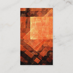 Carte de visite d'art Abstrait Windows Light