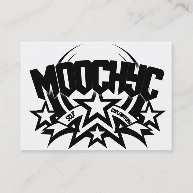 Carte de visite d'artiste de musique (Devant)