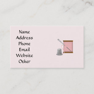 Carte de visite d'arts et de métiers d'ouvrière