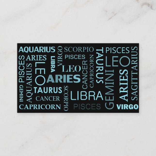 Carte de visite d'ASTROLOGIE (Devant)