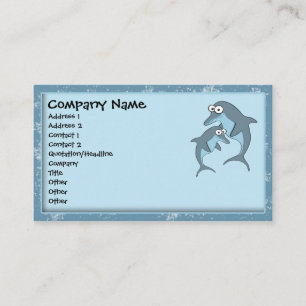 Carte de visite dauphin