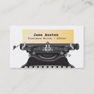 Carte de visite d'auteur/rédacteur/auteurs