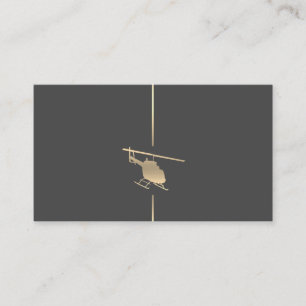 Carte de visite d'aviation minimal