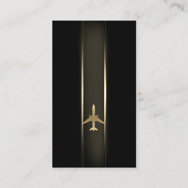 Carte de visite d'avion Gold Aviation (Devant)
