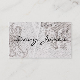 Carte De Visite Davy Jones