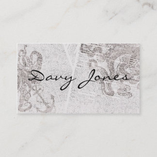 Carte De Visite Davy Jones