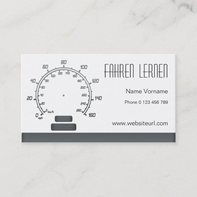 Carte De Visite de (Devant)