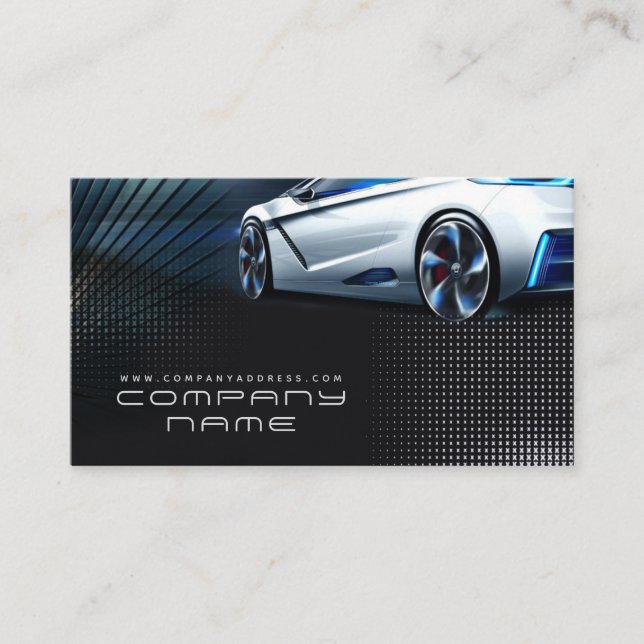 Carte de visite de Automotive Mechanical Company (Devant)