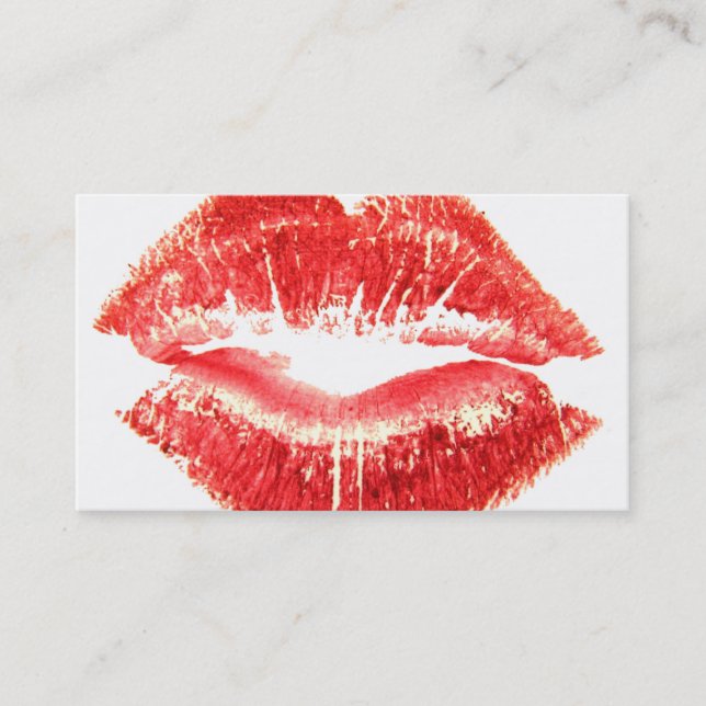 Carte de visite de baiser (Devant)