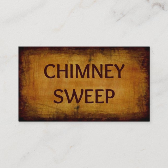 Carte de visite de balayage de Chimney (Devant)