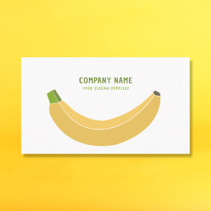 Carte de visite de banane