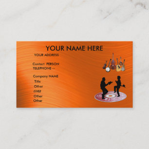 CARTE DE VISITE DE BANDE BLUEGRASS