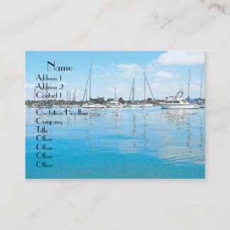 Carte de visite de bateaux