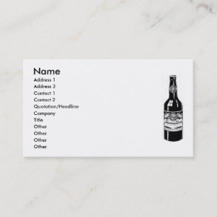Carte de visite de bière Tacoma
