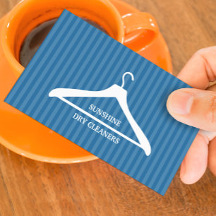 Carte de visite de blanchisserie pour nettoyage à 