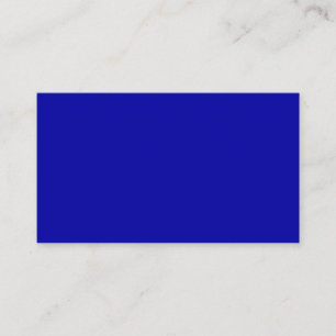 Carte de visite de bleu de la terre