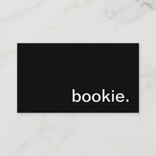 Carte de visite de bookmaker
