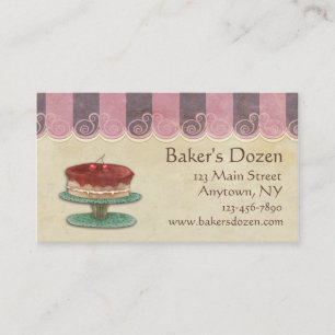 Carte de visite de boulangerie