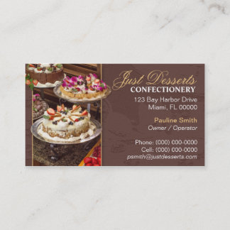 Carte de visite de boulangerie