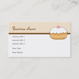 Carte de visite de boulangerie