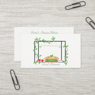 Carte de visite de boulangerie