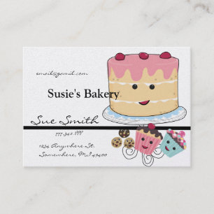 Carte de visite de boulangerie -