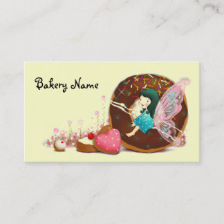 Carte de visite de boulangerie Fairy