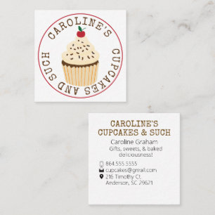 Carte de visite de boulangerie sur mesure 2