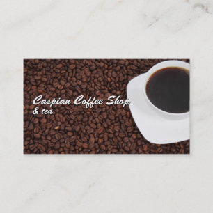 Carte de visite de café