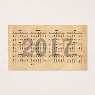 model carte de visite 2017