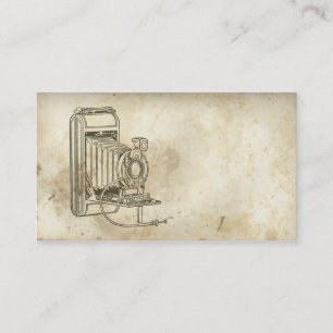 Carte de visite de caméra rétrospective