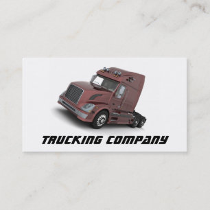 Carte de visite de camionnage