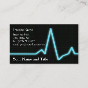 carte de visite de cardiologie