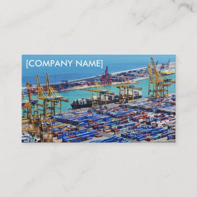 Carte de visite de cargo (Devant)