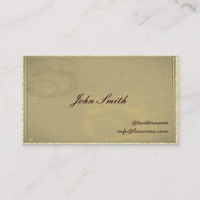 Carte de visite de carte d'appel/de visite de Gent (Devant)