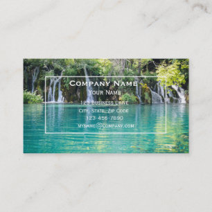 Carte de visite de cascade