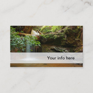 Carte de visite de cascade