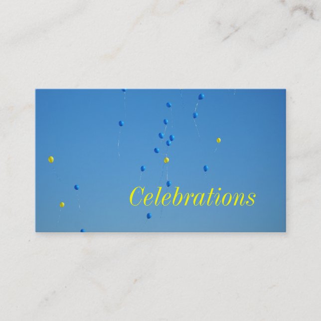 Carte de visite de célébrations (Devant)