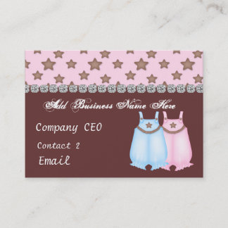 Carte de visite de charme de MAGASIN de BOUTIQUE
