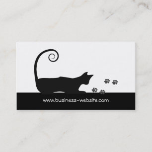 Carte de visite de chat