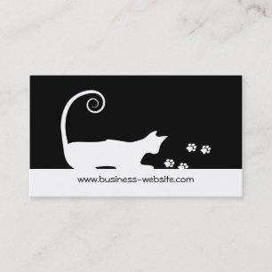 Carte de visite de chat
