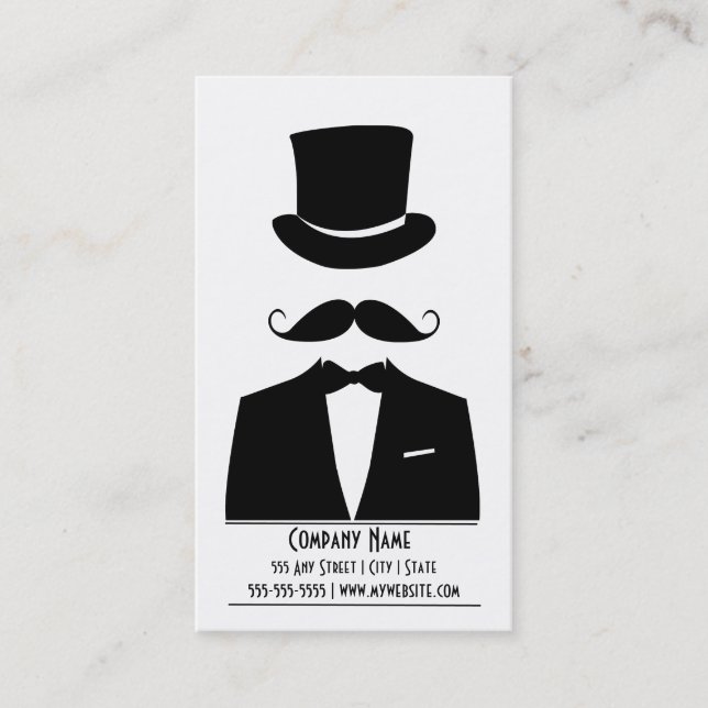 Carte de visite de chauffeur (Devant)