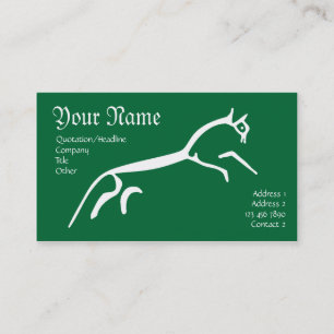 Carte de visite de Cheval Blanc - Customisé