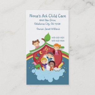 Carte de visite de Childcare d'arche