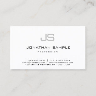Carte de visite de chiropracteur propre